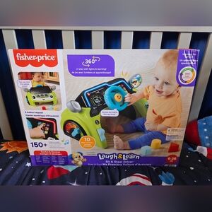 Fisher-Price Laugh & Learn Driver - Green and Blue